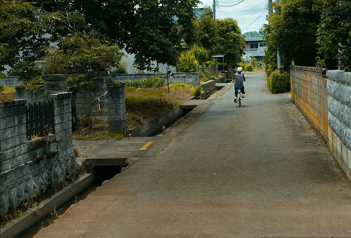japan, street, bicycle, road, urban, outdoors, bike, japanese man, travel, transport, asia